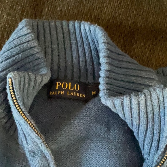 Ralph Lauren 3/4 Zip Sweater - Picture 5 of 6